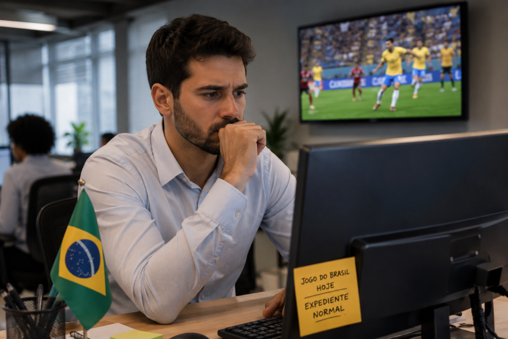 Empresa pode obrigar funcionário a trabalhar em dias de jogos da Copa?